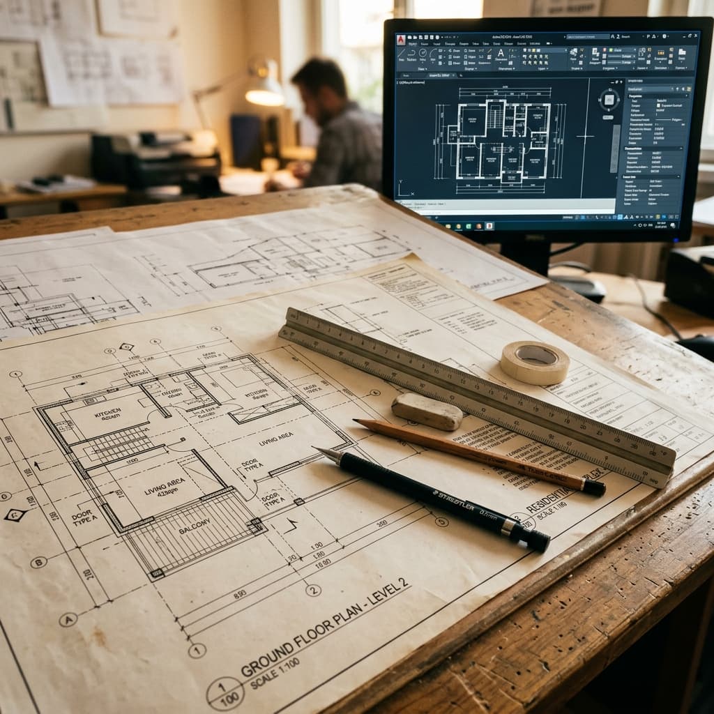 Technicien en Dessin de Bâtiment